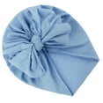thumbnail image 3 of hirigin Turban Hats for Baby, Vintage Bowknot Soft Head Wrap for Toddlers, Elastic Newborn Caps for Newborn Girls, Boys, 3 of 5