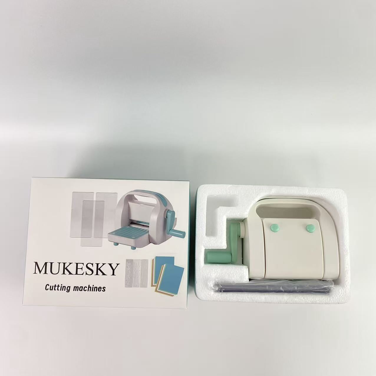 MUKESKY Cutting machines,Die-cutting machines,Craft Die Cutting & Embossing Machine, Mini Die Cut Machine, 3 1/8" Feeding Slot for 3" Paper and Other Materials