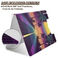 thumbnail image 2 of FORMRS A4 Clipboard Folder with Pen Holder Horizontal Foldable School Office Binder, Neon Road, 2 of 9