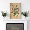 thumbnail image 3 of PixonSign Canvas Print Wall Art Retro Antique Wildflower Still Life Nature Wilderness Illustrations Modern Art Botanical Floral Farmhouse/Country Relax/Calm/Cozy - 12"x18", 3 of 5