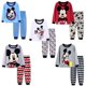 thumbnail image 2 of Pijamas de manga larga para niños y niñas, ropa de dormir de algodón de Mickey, conjuntos de ropa para bebés, novedad de 2023, 2 of 4