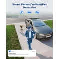 thumbnail image 4 of Reolink Duo 2 WiFi 4K Dual-Lens Wired Outdoor Camera, 180° View, Color Night Vision, AI Detection, 4 of 5