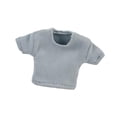 thumbnail image 3 of Camiseta de cuello redondo con figura en miniatura de moda para muñeca femenina de 6 pulgadas profesional Gris, 3 of 9