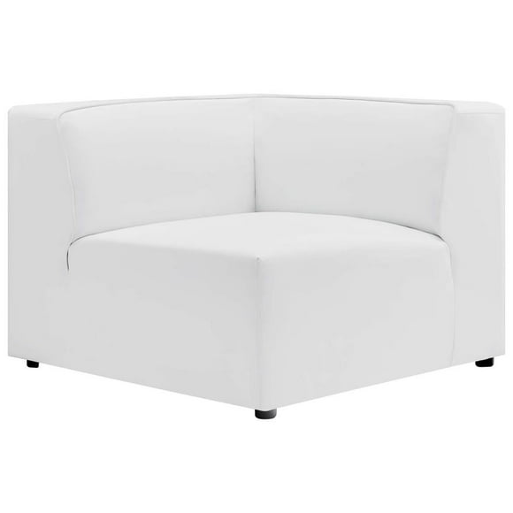 Modway Mingle Fauteuil d'Angle en Cuir Végane