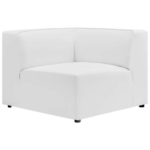 Modway Mingle Vegan Leather Corner Chair