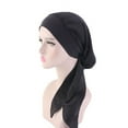 thumbnail image 3 of Visland Polyester Bonnet Head Scarf Sleeping Cap Headwear Head Wrap Turbans for Women Bonnet for Long Curly Hair, Braids,Multiple Colour, 3 of 7