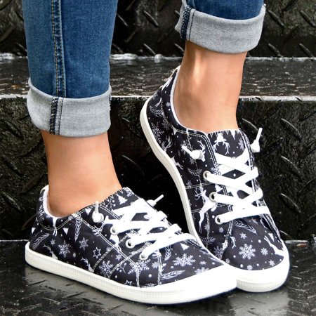 

Zedker Slip On Shoes Women Flat Sneakers for Women Women s Ladies Shoes Casual Daily Lace Up Sneakers Flying Woven Mesh Shoes