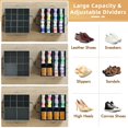 thumbnail image 2 of Organizador de zapatos NestOrganix Closet, tamaño grande, 16 a 24 pares, gris, 2 of 8