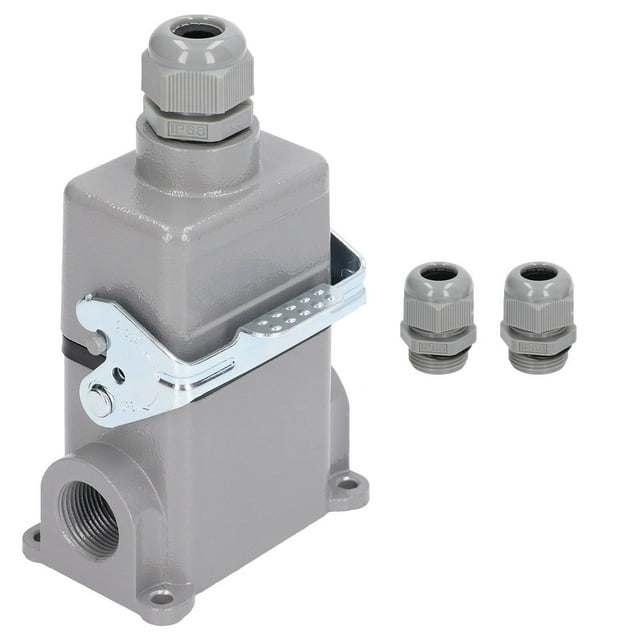 Conector eléctrico rectangular resistente IP65, impermeable, enchufe industrial, 16 A, 500 V