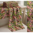 thumbnail image 6 of Soimoi Cotton Voile Fabric Branches,Parrot & Leopard Jungle Print Fabric by The Yard 42 Inch Wide, 6 of 7
