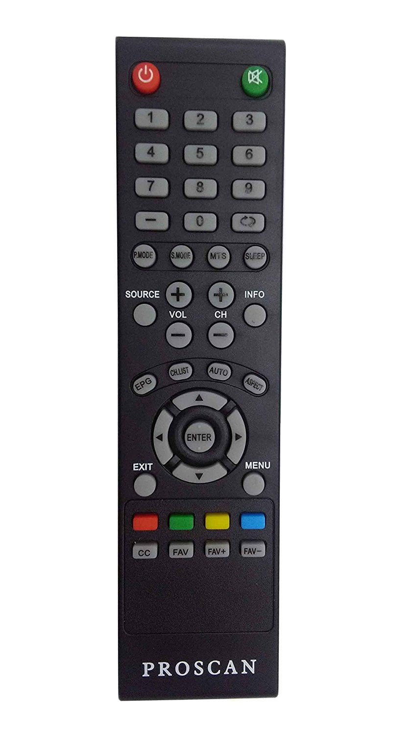 Genuine Proscan PL-1.0 TV Remote Control compatible with Proscan TV