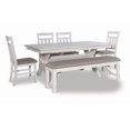 thumbnail image 1 of Padilla 6-Piece Dining Set, White, 1 of 9