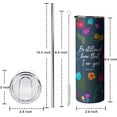 thumbnail image 6 of Christian Gifts for Women Faith,Christian Tumbler Mug Cup With Lid and Straw Stainless Steel Double Vacuum Insulated,Psalm 46:10, 6 of 6