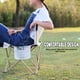 thumbnail image 3 of Silla plegable con bolsa de transporte de bolsillo Silla de camping portátil plegable, 3 of 8