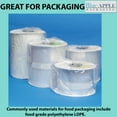 thumbnail image 4 of 2.75 Mil Clear Heavy Duty Auto Fill Poly Bags LDPE - 5"x7" (1000 Bags), 4 of 7