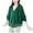 #218-Green, variant on Women's Fall Winter Elegant Button Down Sweater Cardigan V Neck Tassels Fringe Crop Knit Coat
