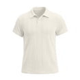 thumbnail image 7 of Iceglad Mens Polo Shirts Short Sleeve Summer Textured Golf Shirt Lightweight Stretch Casual Collared Knit Polo Tee Fashion Pullover Tops, 7 of 7