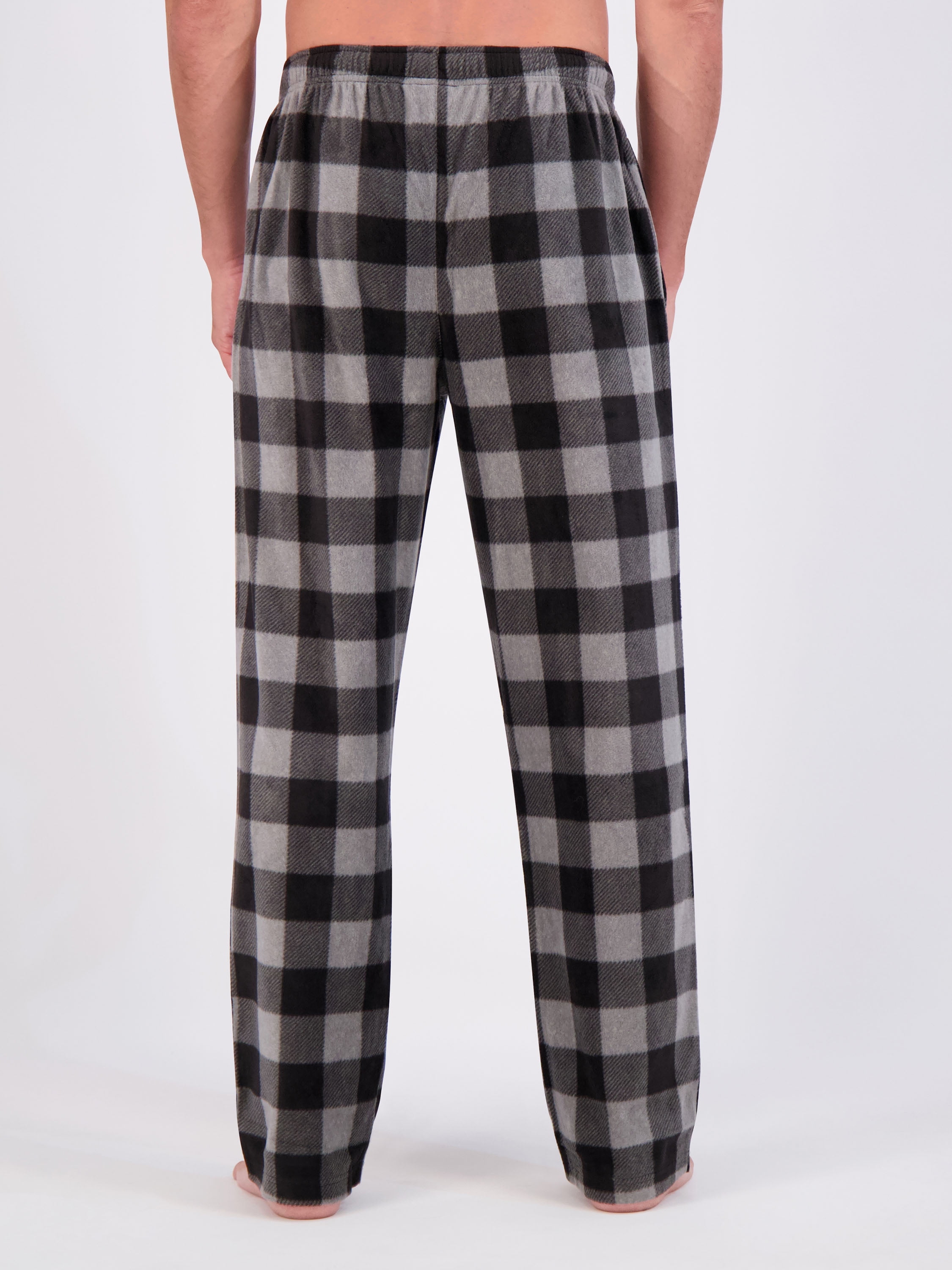 Hanes Men's 2pk Cozy Microfleece Pajama Sleep Pants, Sizes S-2XL