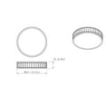 thumbnail image 2 of Z-Lite 1 Light Flush Mount, 2 of 8