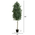 thumbnail image 2 of Nearly Natural 10ft. Artificial Ficus Tree, Green, 2 of 7