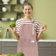 thumbnail image 5 of Yhmxh Utensilios de cocina Delantales de rayas con pechera ajustable y bolsillos, de lino, para cocina, chef, para mujeres y hombres. Muebles para cocina Accesorios de cocina, 5 of 6