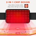 thumbnail image 2 of Red Light Therapy Belt for Body Comfort - APP-Controlled Wearable Dual Power Modes, Ideal for Women (Black4), 2 of 7