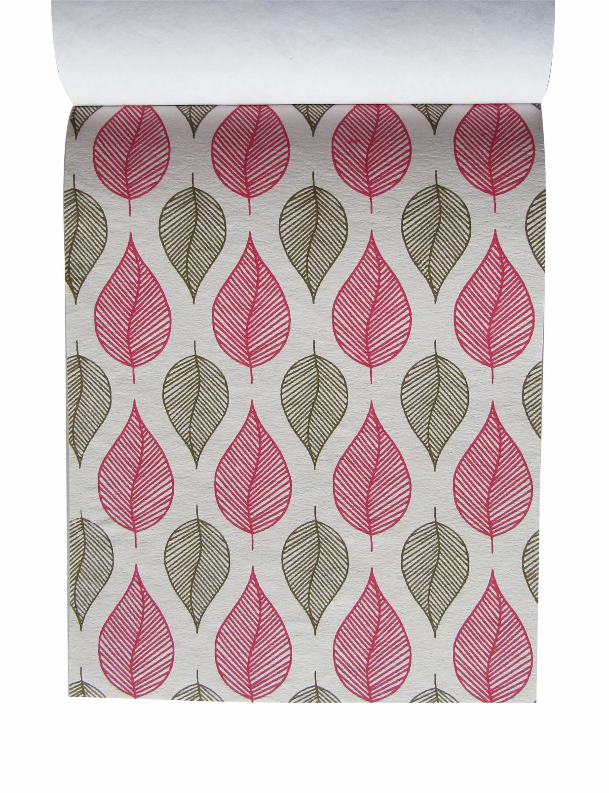 Paperhues Flower Power Handmade Scrapbook Papers 8.5x11" Pad, 36 Sheets.