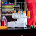 thumbnail image 5 of Maquina de Coser Overlock BROTHER 1034D Remalladora Alimentacion Diferencial 22 Puntadas 3 Prensatelas 1300 rpm Luz Calida Pedal, 5 of 5