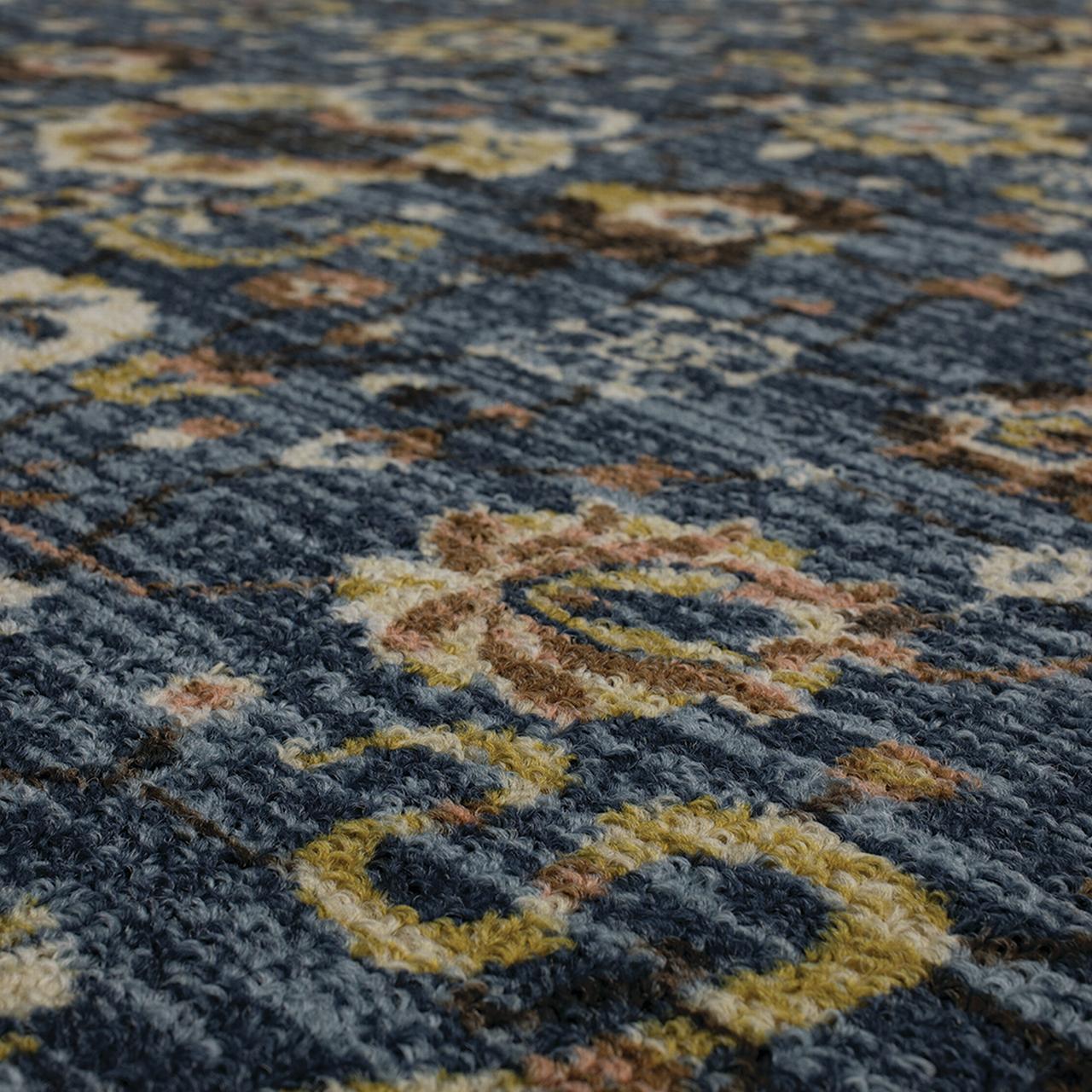 Mohawk Home Tinto Blue Printed Area Rug, 7' 6" x 10'