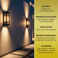 thumbnail image 2 of Artcraft Lighting Granger Applique Murale Extérieure Carrée 1 Lumière, 2 of 7
