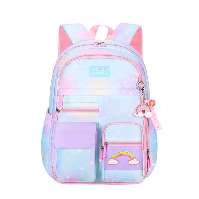 Bolsa Mochila arcoíris para niñas, mochila escolar portátil de viaje para estudiantes de gran capacidad Ndcxsfigh Para Estrenar
