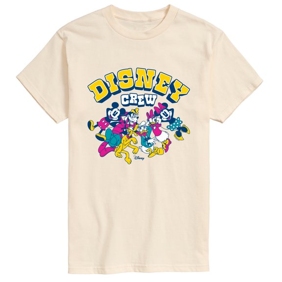 Disney - Crew Group Photo Men's Short Sleeve Graphic T-Shirt