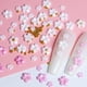 thumbnail image 4 of Encantos de uñas de flores 3D - rosa y blanco, cuentas de oro y plata, perlas - Diseño de arte de uñas, accesorios de arte de uñas, encantos de uñas, 4 of 5
