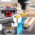thumbnail image 4 of Face milling cutter 4 flutes planer cutter wood for router 51mm shaft 8mm yellow Edition, 4 of 5