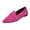 Hot Pink, variant on Women's Pointy Toe Loafer Flat Comfortable Faux Suede Work Shoes,Cute Penny Loafer Slip On Ballet Flat