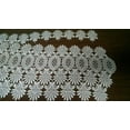 thumbnail image 2 of Doily Boutique Table Runner Narrow in Ivory Victorian Lace Size 36 x 10 inches Handmade, 2 of 5