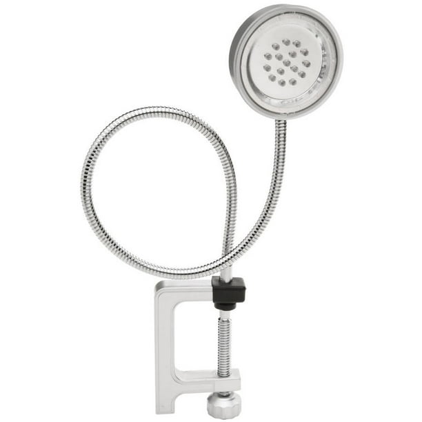 Designers Edge L871 16 Led Bbq and Task Light with Clamp and Flexible