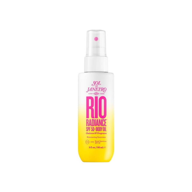 Aceite Corporal Rio Radiance SPF 50 Sol de Janeiro 3 oz para Unisex