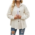 thumbnail image 1 of Hauts pour Femmes Mode Imprimé Blouse Ample à Manches Longues Col Rond Décontracté Tendance Pull Respirant Grande Taille (Petit, Noir A1), 1 of 7