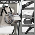 thumbnail image 6 of ZIATUBLE Wolf Snow Toilet Paper Holder Soft Paper Towel Hanging Organizer Foldable Camping Toilet Paper Pack with Adjustable Strap Traveling Toilet Paper Roll Bag Home Decor, 6 of 7