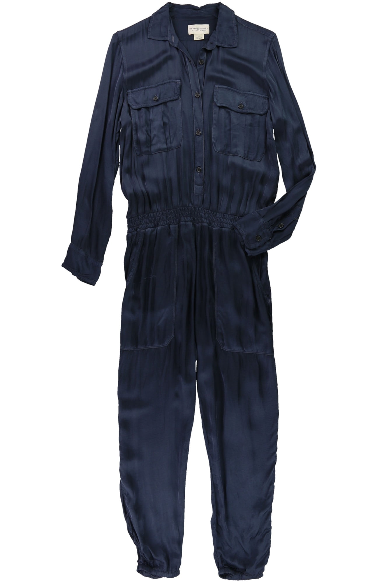 satin utility jumpsuit