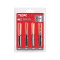 thumbnail image 1 of Juego de brocas Richelieu Mibro Steel Screw Pilot, 4 piezas, 1 of 1
