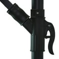 thumbnail image 6 of Sun-Ray 10' Offset Aluminum Solar Umbrella in Teal - Cross Base, 6 of 18