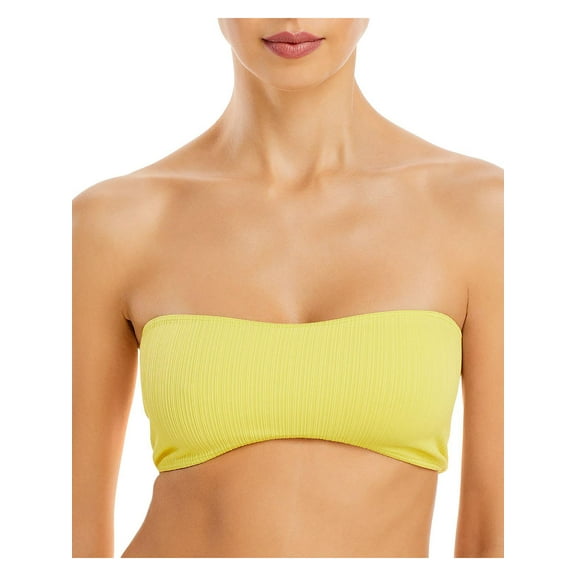 Frankies Bikinis Womens Jean Bandeau Strapless Bikini Swim Top