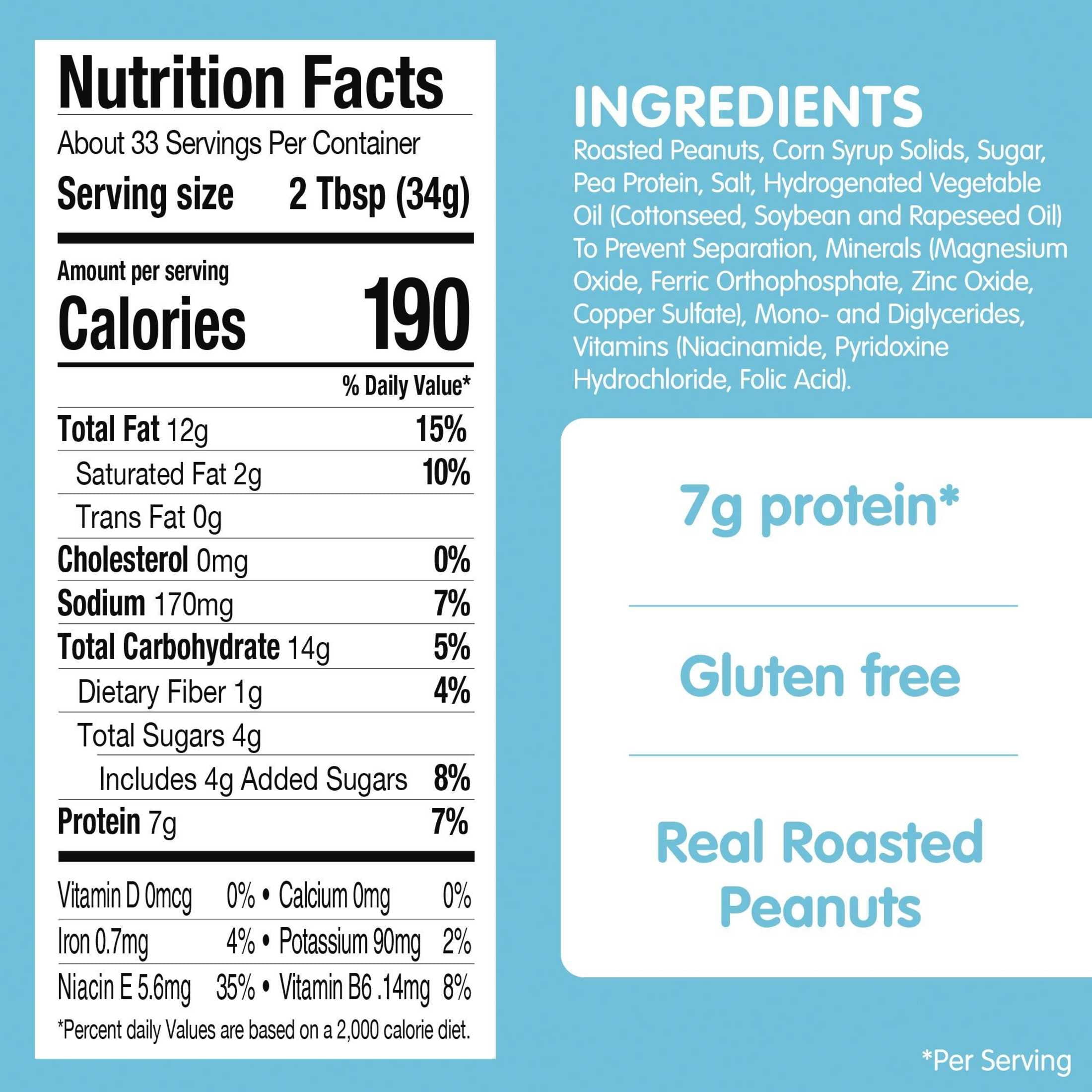 (8 pack) SKIPPY Reduced Fat Creamy Peanut Butter Spread, Shelf-Stable, 40 oz Plastic Jar