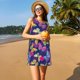 thumbnail image 3 of Disketp Paint Butterflies para Vestido sin Mangas para Mujeres, Vestidos de Verano para Mujeres, Casual y Holgado para la Playa, 3 of 7