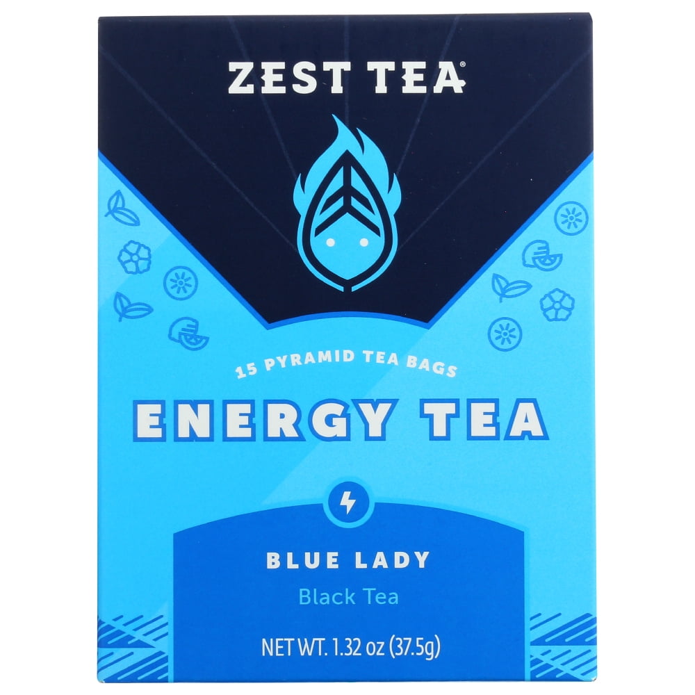 Zest Tea Black Tea Blue Lady, 1.32 Oz