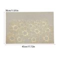 thumbnail image 3 of SLYNSHome Hot Place Mat, Waterproof Heat-Proof Western Food Insulation Pad,Gold Easy-to-Clean Tea Decoration Mat for Home Dining and Kitchen Table, 3 of 6