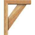thumbnail image 3 of Ekena Millwork 4"W x 14"D x 18"H Traditional Block Rough Sawn Bracket w/ Offset Brace, Western Red Cedar, 3 of 25