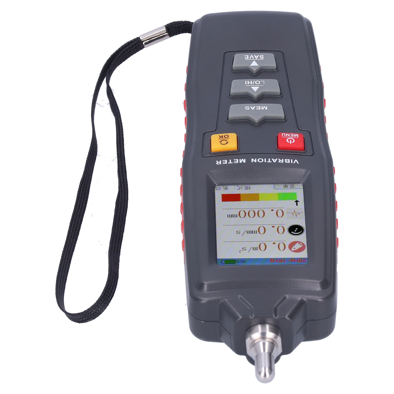 YOUTHINK Vibration Analyzer,Vibration Meter,WT63B Portable Vibration Meter Tester Color LCD